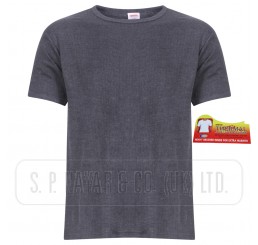 MEN'S SPN THERMAL CHARCOAL SHORT SLEEVE ROUND NECK T-SHIRTS.