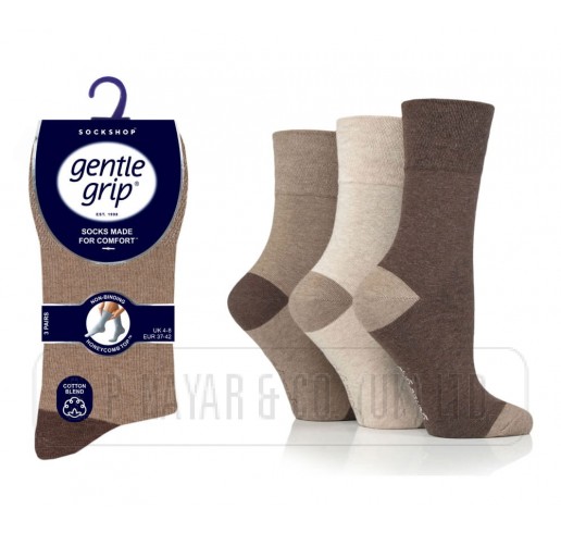 Wholesale Ladies Gentle Grip Socks Supplier in UK