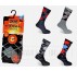 MEN'S DOUBLE HEAT INSULATED THERMAL SOCKS.