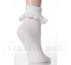 FRILLY COTTON TOT LACE ANKLE SOCKS