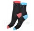 CONTRAST SOCKS WITH RIBBON.