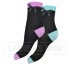 CONTRAST SOCKS WITH RIBBON.